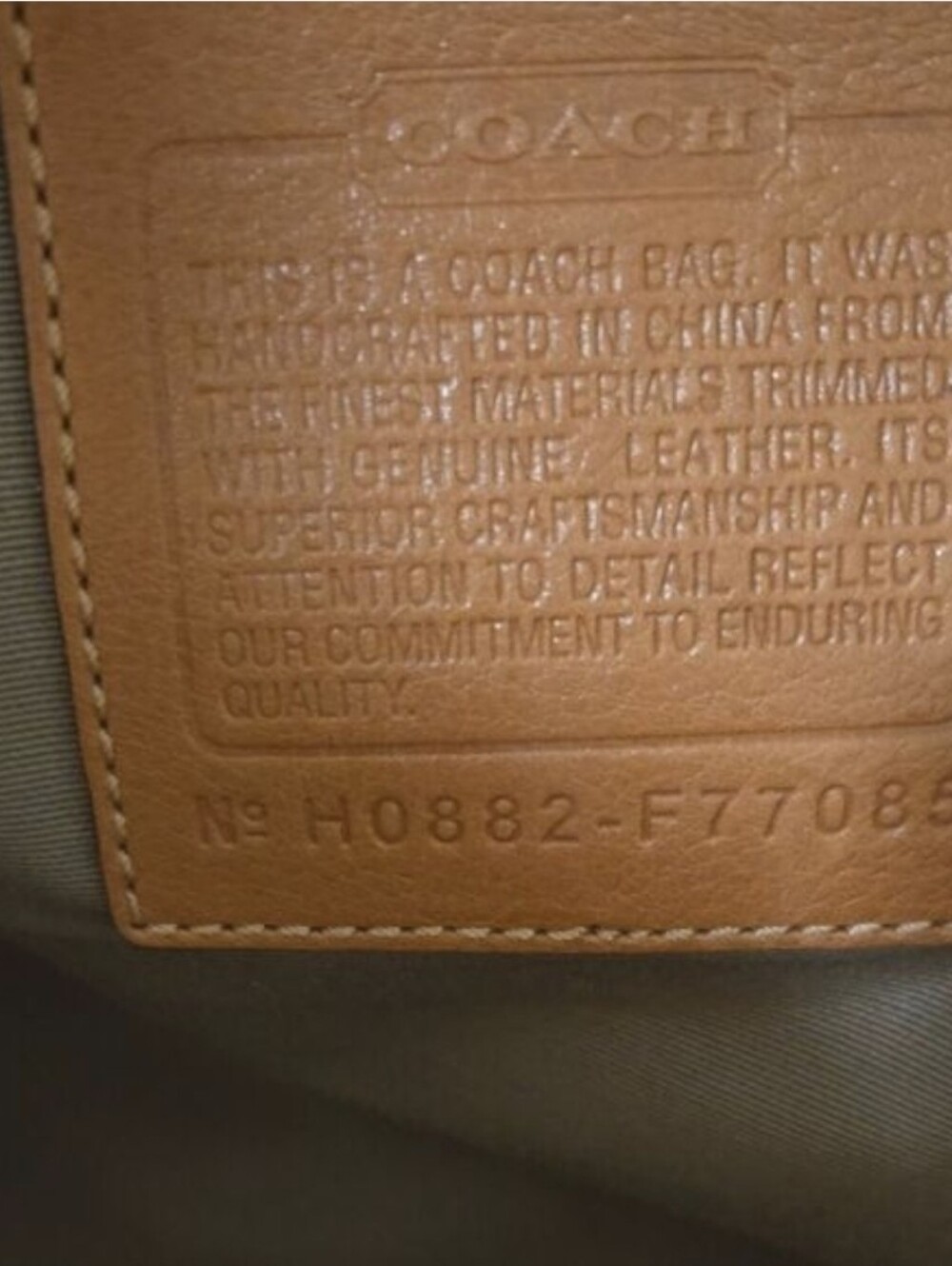 Coach Signature C Monogram Vintage Transatlantic Duffle Cosmetic Travel Bag Set - Picture 2 of 8